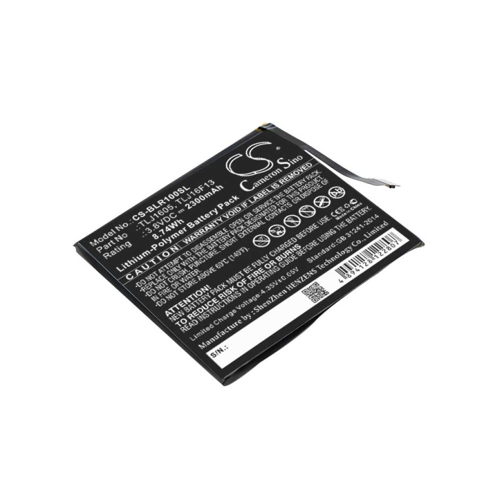 Batterij Vervangt TLJ1607