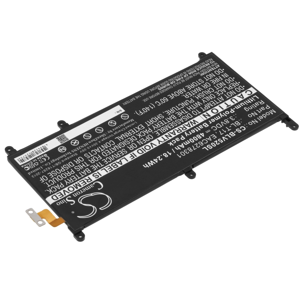 Batterij Vervangt EAC6278301