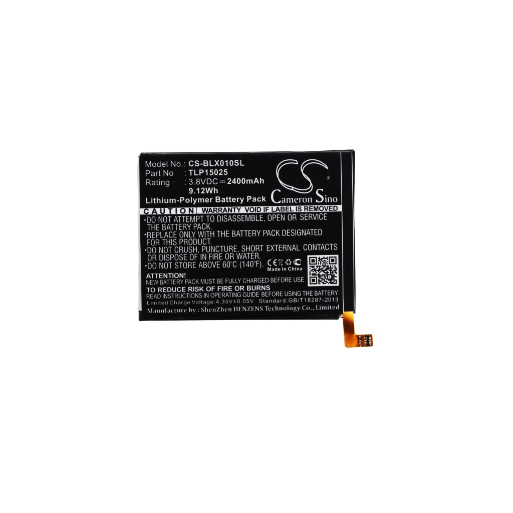 Batterij compatibel met BLU CS-BLX010SL