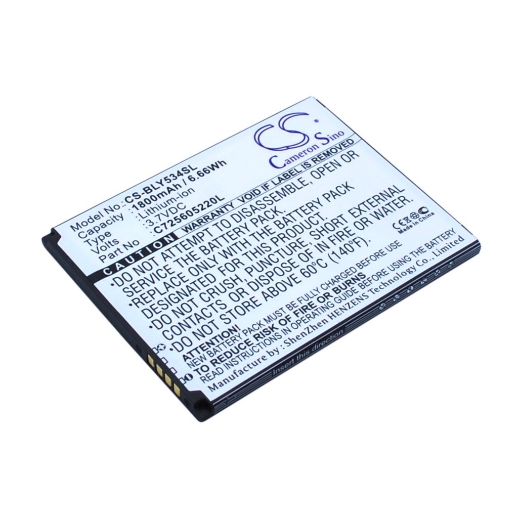 Batterij Vervangt C725605220L