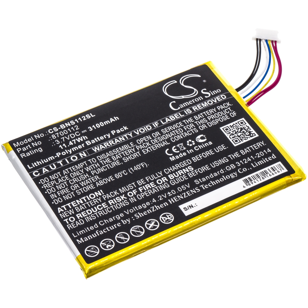 Batterijen Vervangt 8700112