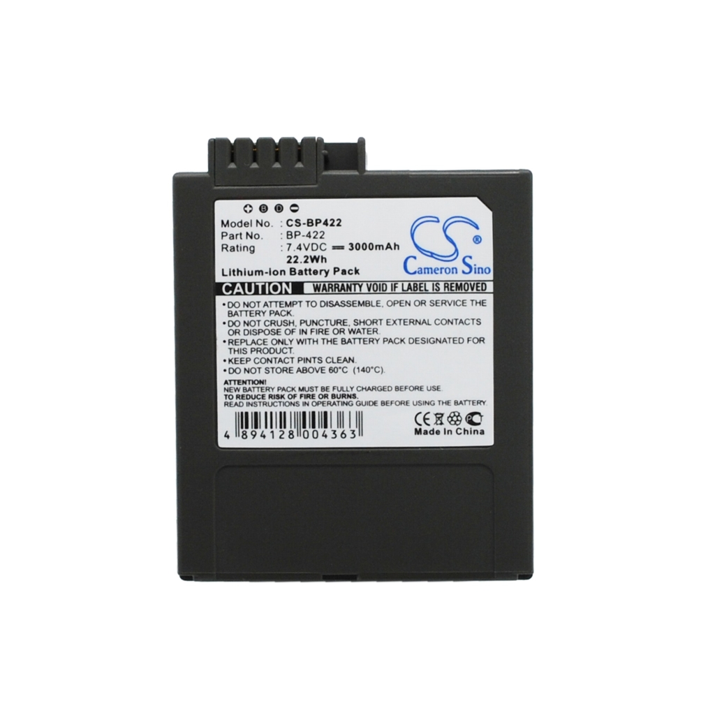 Batterij compatibel met Canon CS-BP422