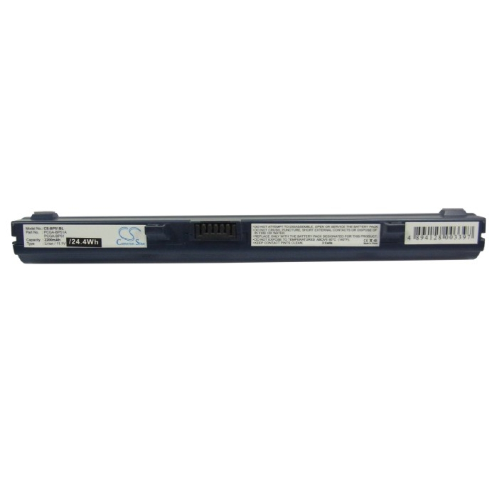 Cameron Sino CS-BP51BL label: PCGA-BP51A, 11.1V 2200mAh 24.4Wh 3 cells