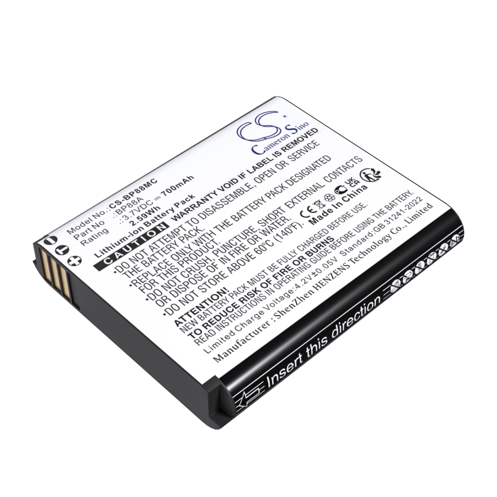 Batterij voor camera Samsung CS-BP88MC
