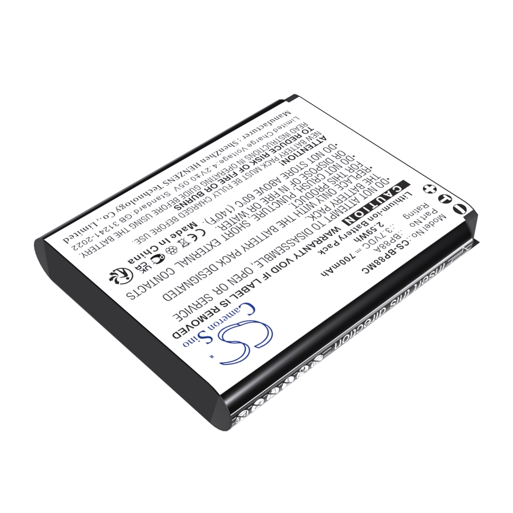 Batterij voor camera Samsung CS-BP88MC