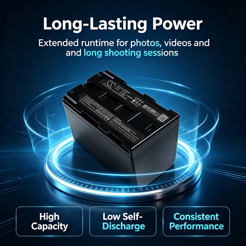Battery compatible with Camera Battery
