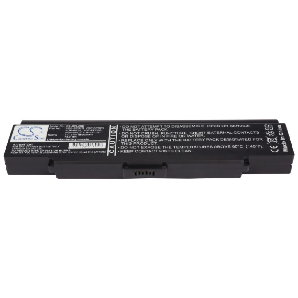 Notebook batterij Sony VAIO VGN-FE35C