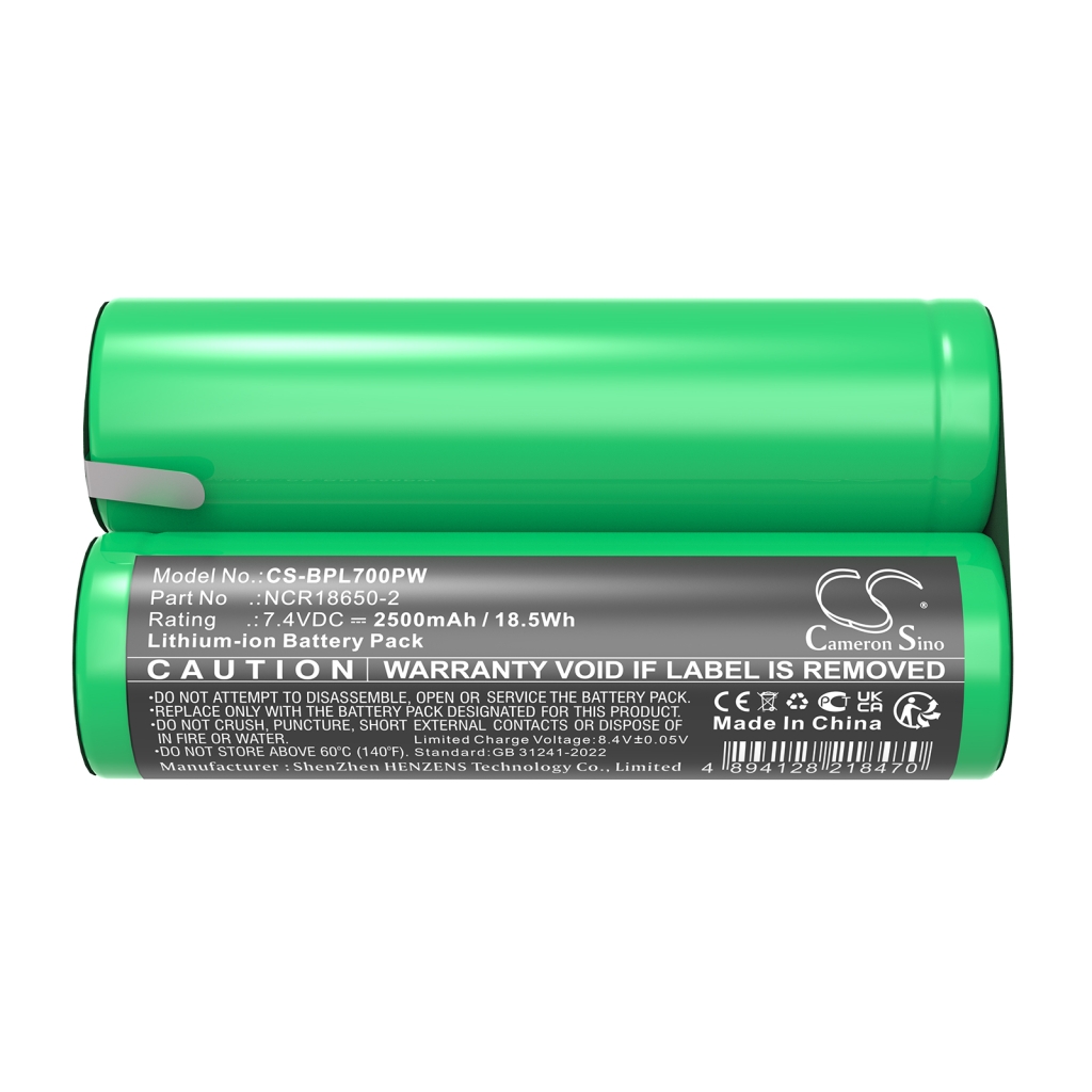 Compatibele batterijvervanging voor Black