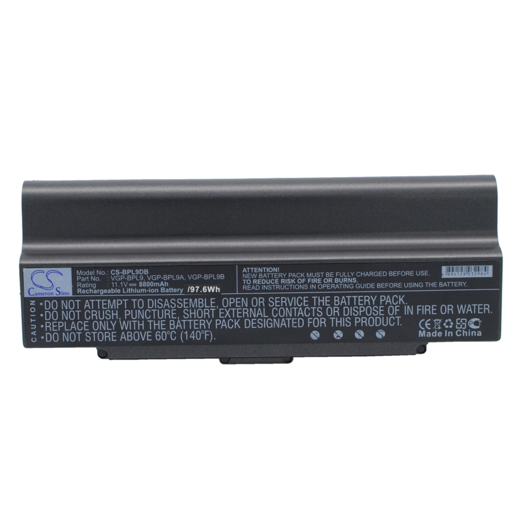 Notebook batterij Sony VAIO VGN-AR41L