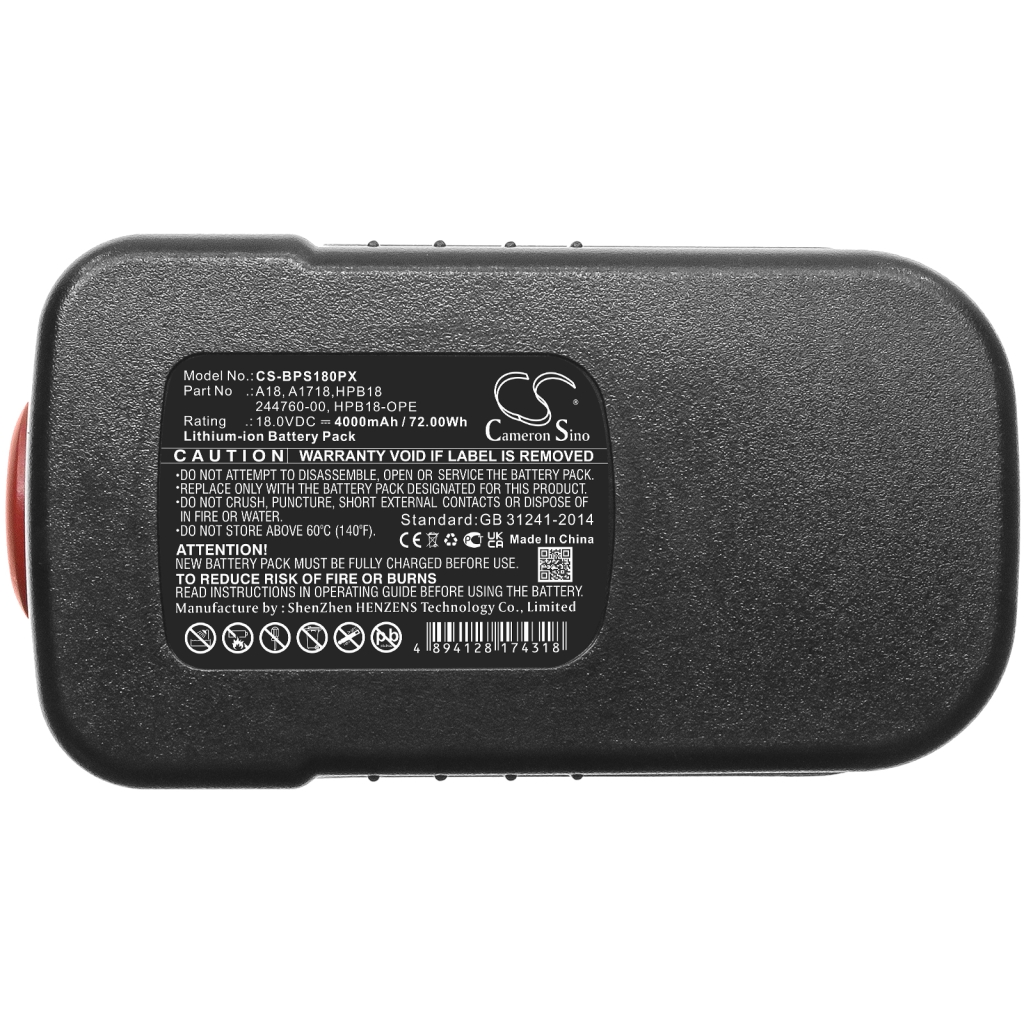 Battery industrial Firestorm FS1800D-2