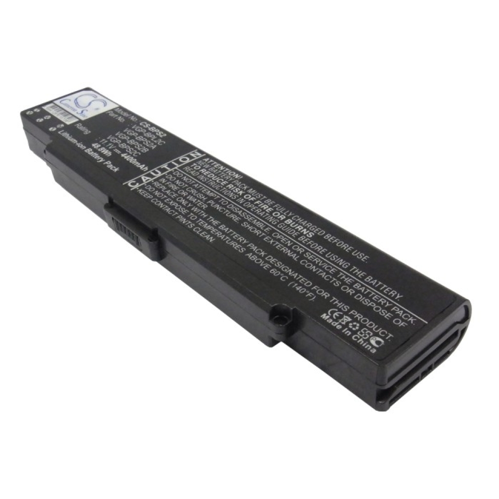 Notebook batterij Sony VAIO VGN-FE590GC