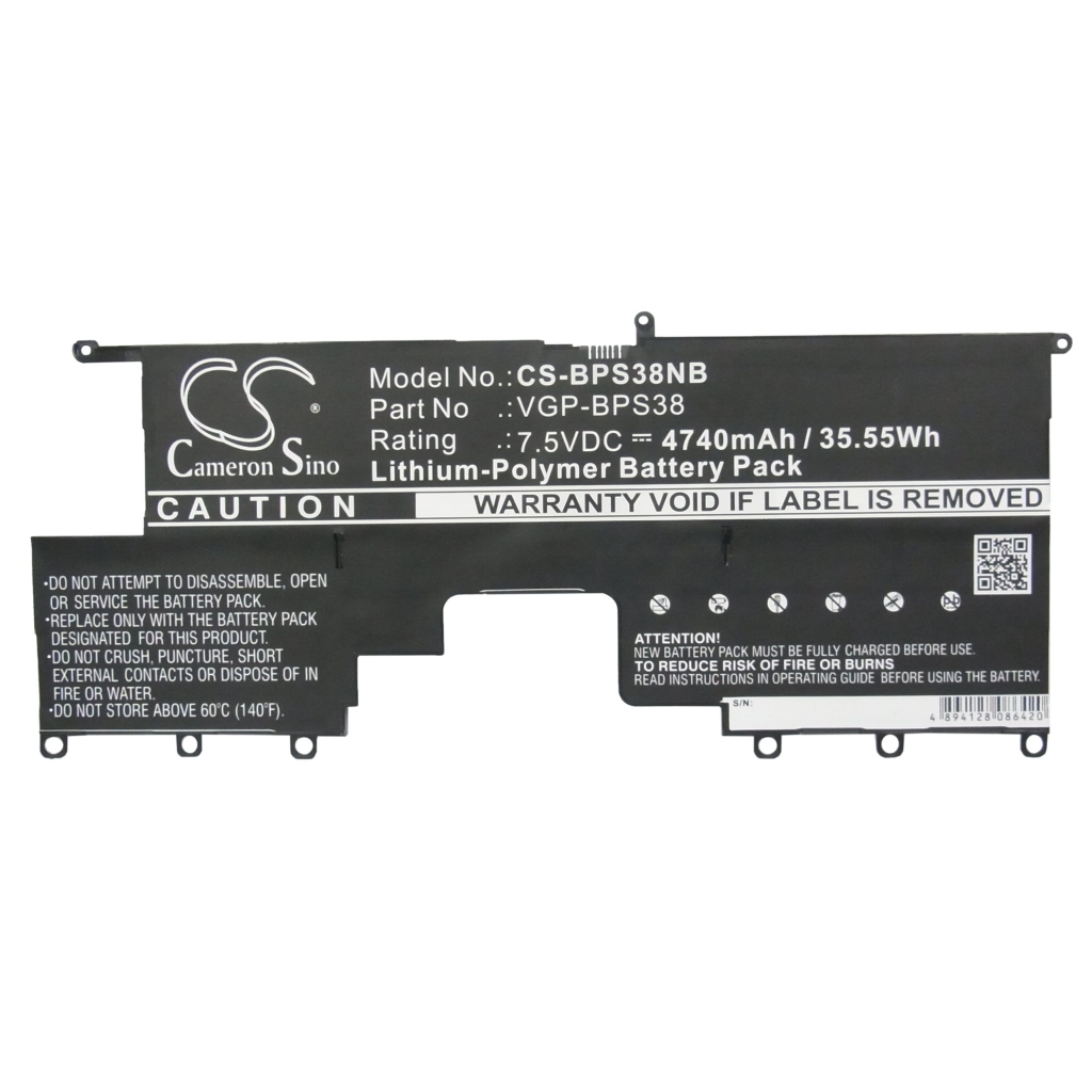 Sony SVP1321BPXR