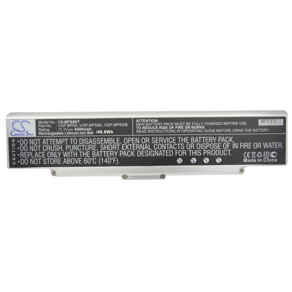 Notebook batterij Sony VAIO VGN-AR41L