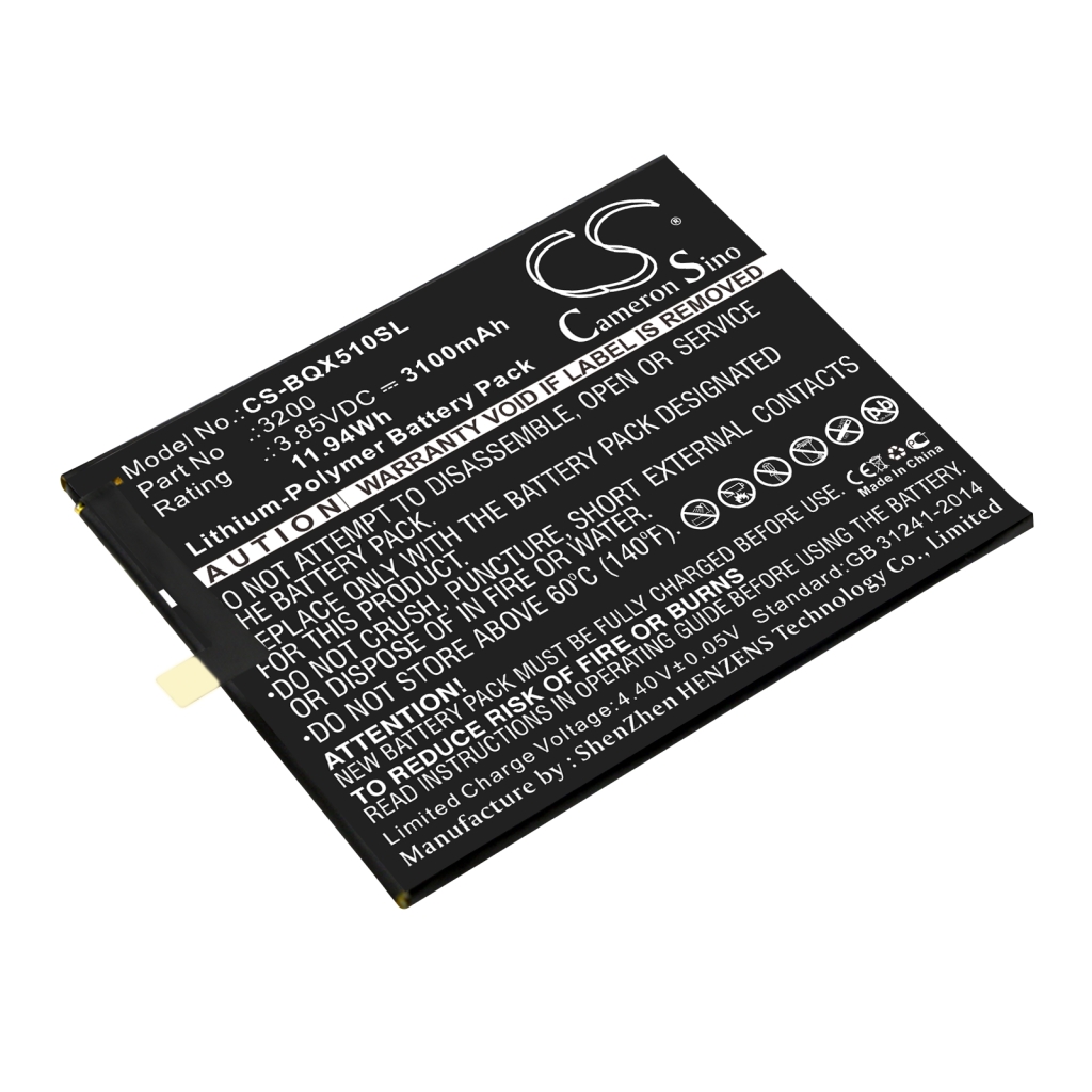 Draadloze telefoon batterij ITT CS-BQX510SL