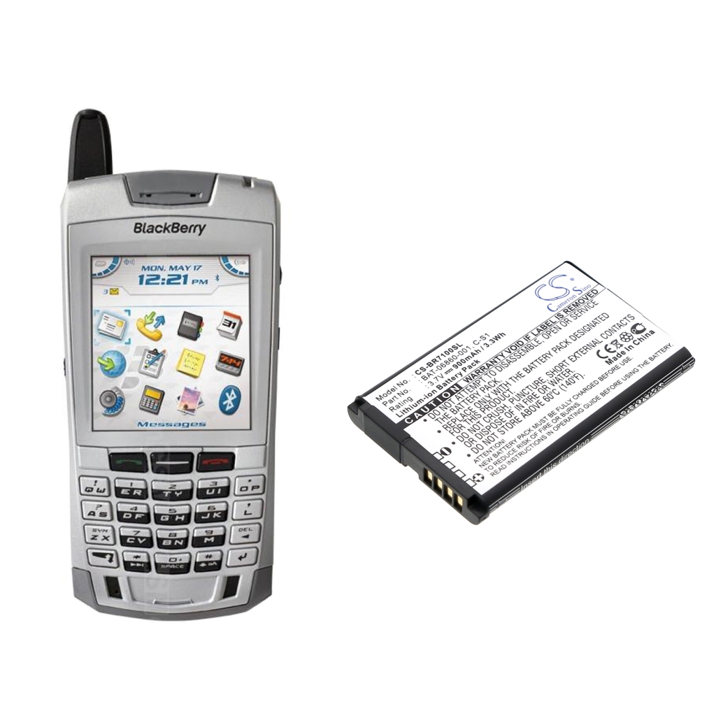 Batterij voor mobiele telefoon Blackberry CS-BR7100SL