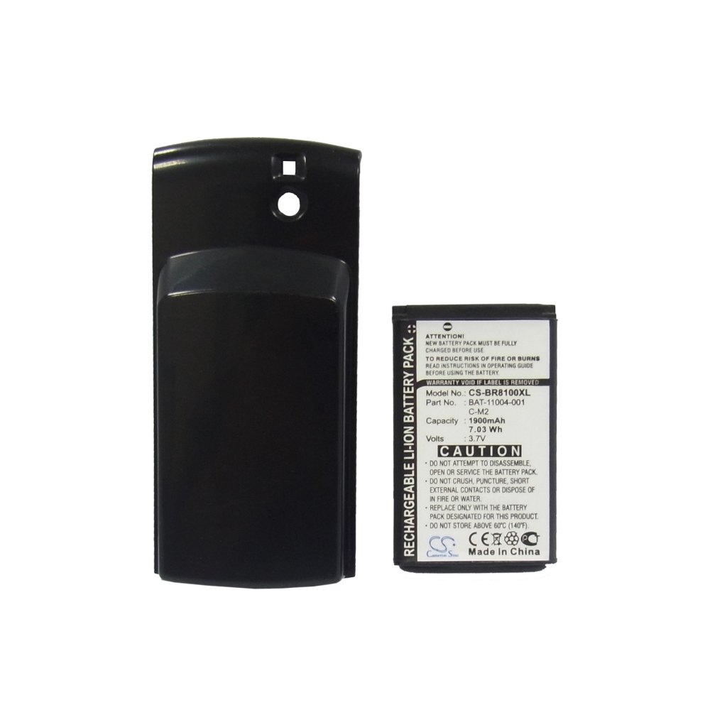 Batterij compatibel met Blackberry CS-BR8100XL