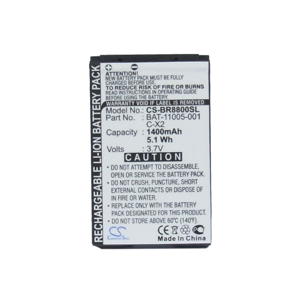 Batterij compatibel met Blackberry CS-BR8800SL