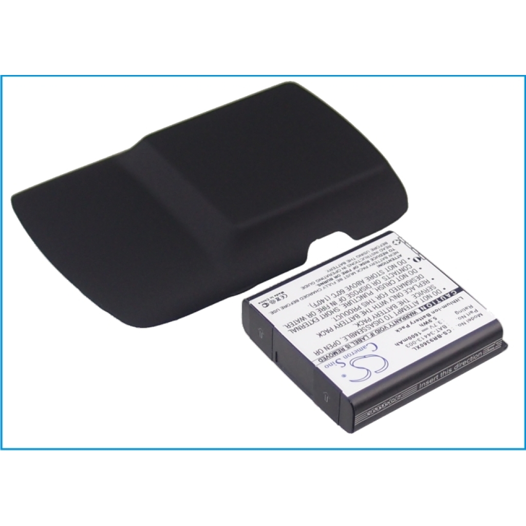 Batterij compatibel met Blackberry CS-BR9360XL