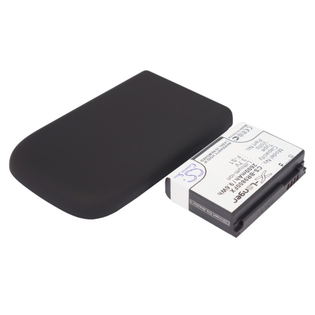 Cameron Sino CS-BR9800FX accu en achterklep in zijaanzicht