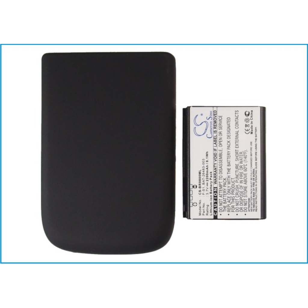 Batterij compatibel met Blackberry CS-BR9800ML