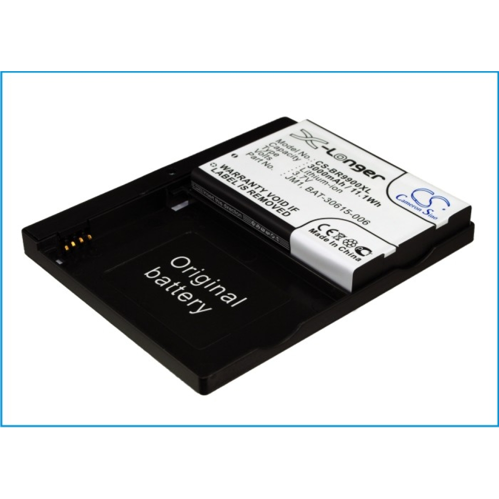 Batterij compatibel met Blackberry CS-BR9900XL