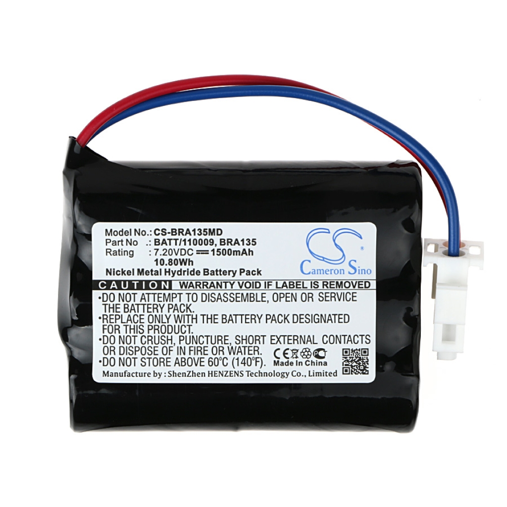 Batterij Vervangt BRA135