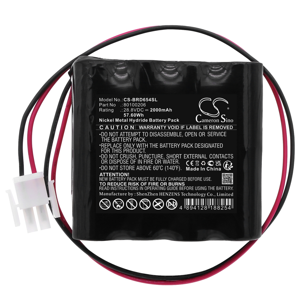 Compatibele batterijvervanging voor Besam 80100206