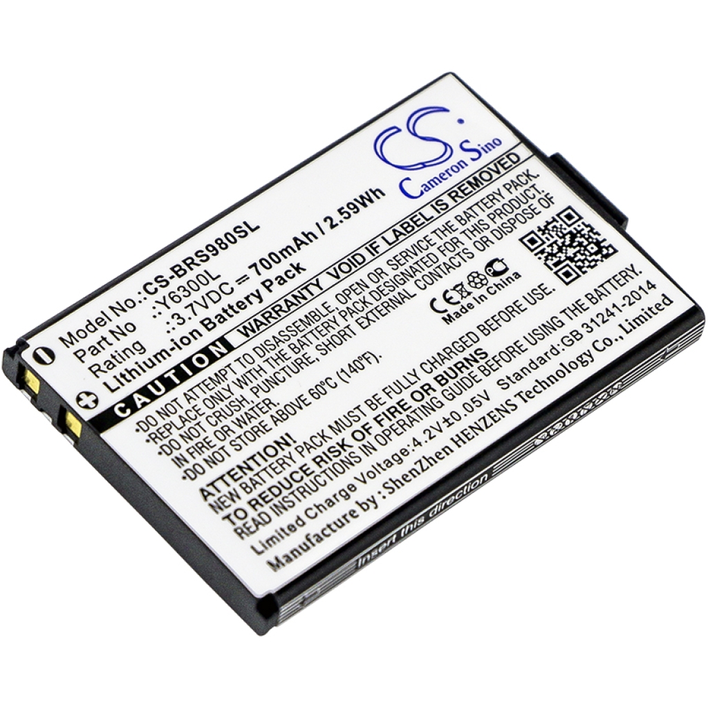 Batterij Vervangt Y6300L