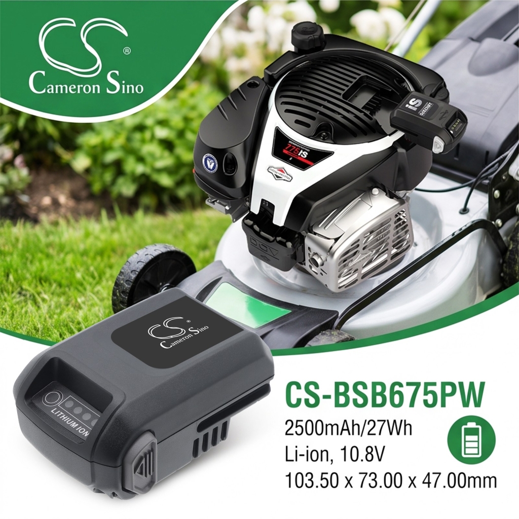 Batterij compatibel met Briggs & stratton CS-BSB675PW