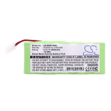 Compatibele batterijvervanging voor Somfy 710055,8781105908,8787335119,8787335122,9 500 005...