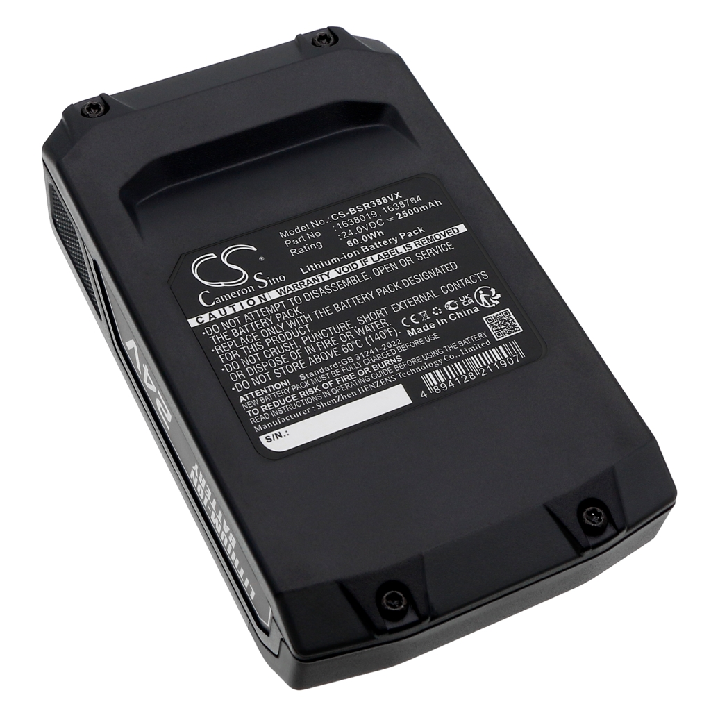 Batterijen voor stofzuigers Bissell CS-BSR388VX