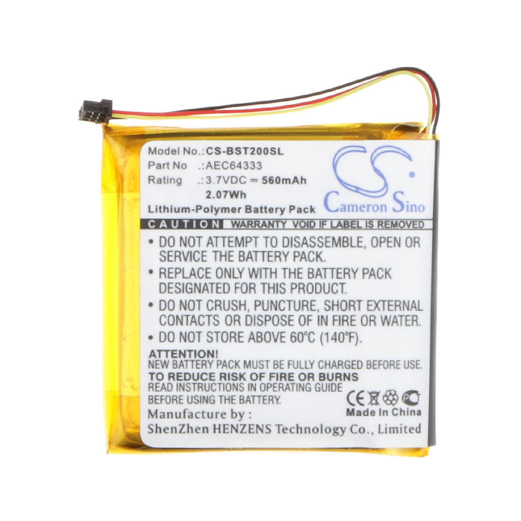 Batterijen Vervangt AEC643333