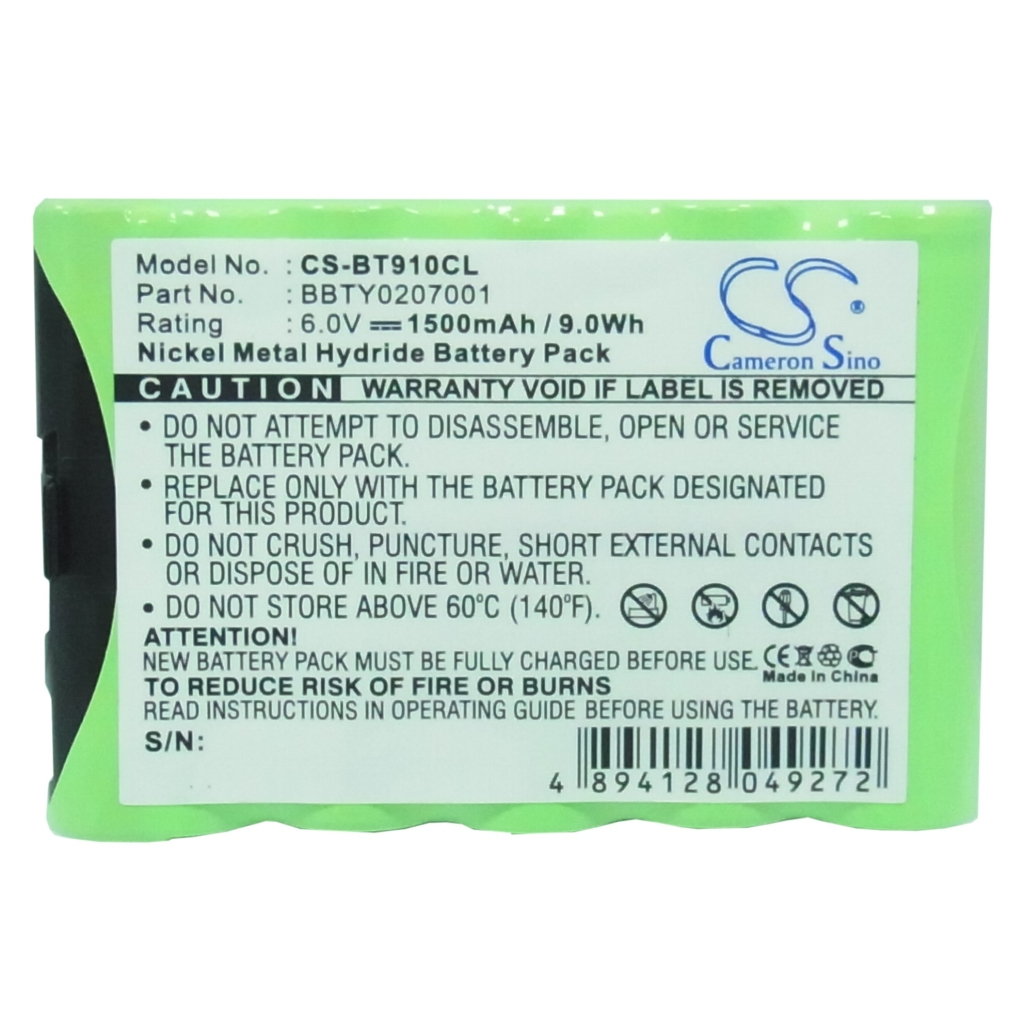 Draadloze telefoon batterij SOUTHWESTERN BELL CS-BT910CL
