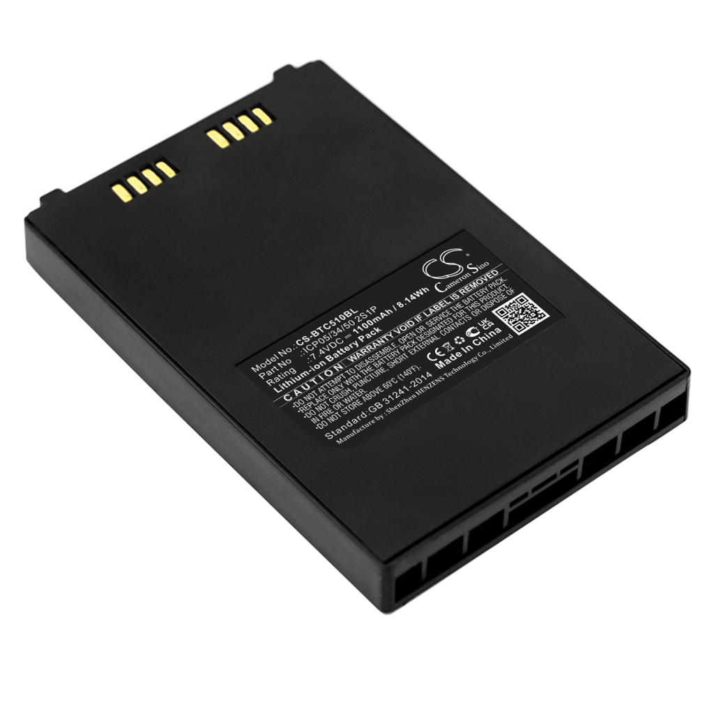 Batterij Vervangt ICP05/34/50 2S1P