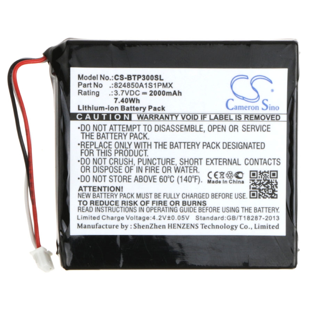 Compatibele batterijvervanging voor BLAUPUNKT 824850A1S1PMX