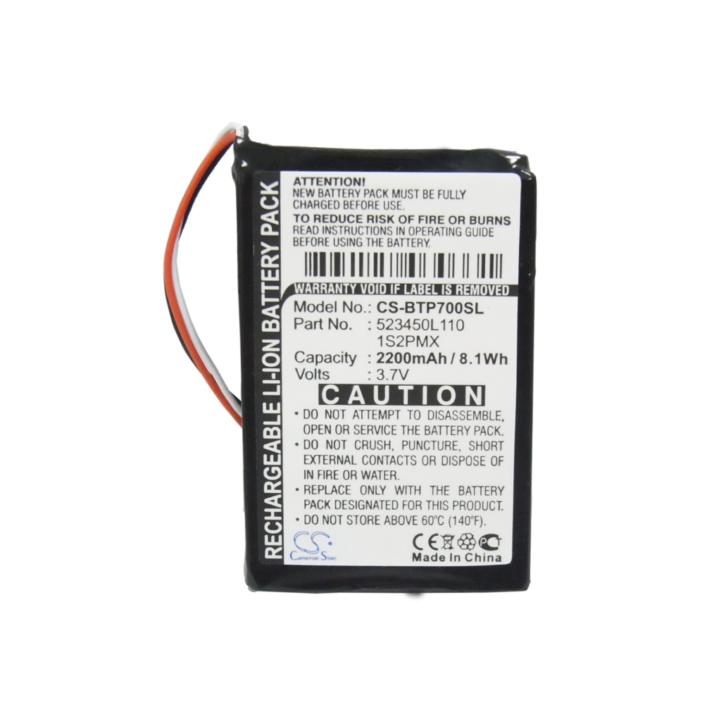 Batterij Vervangt 523450L110
