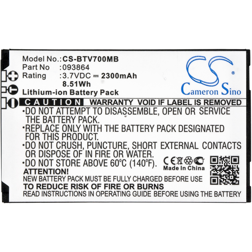 Batterij Vervangt 093864