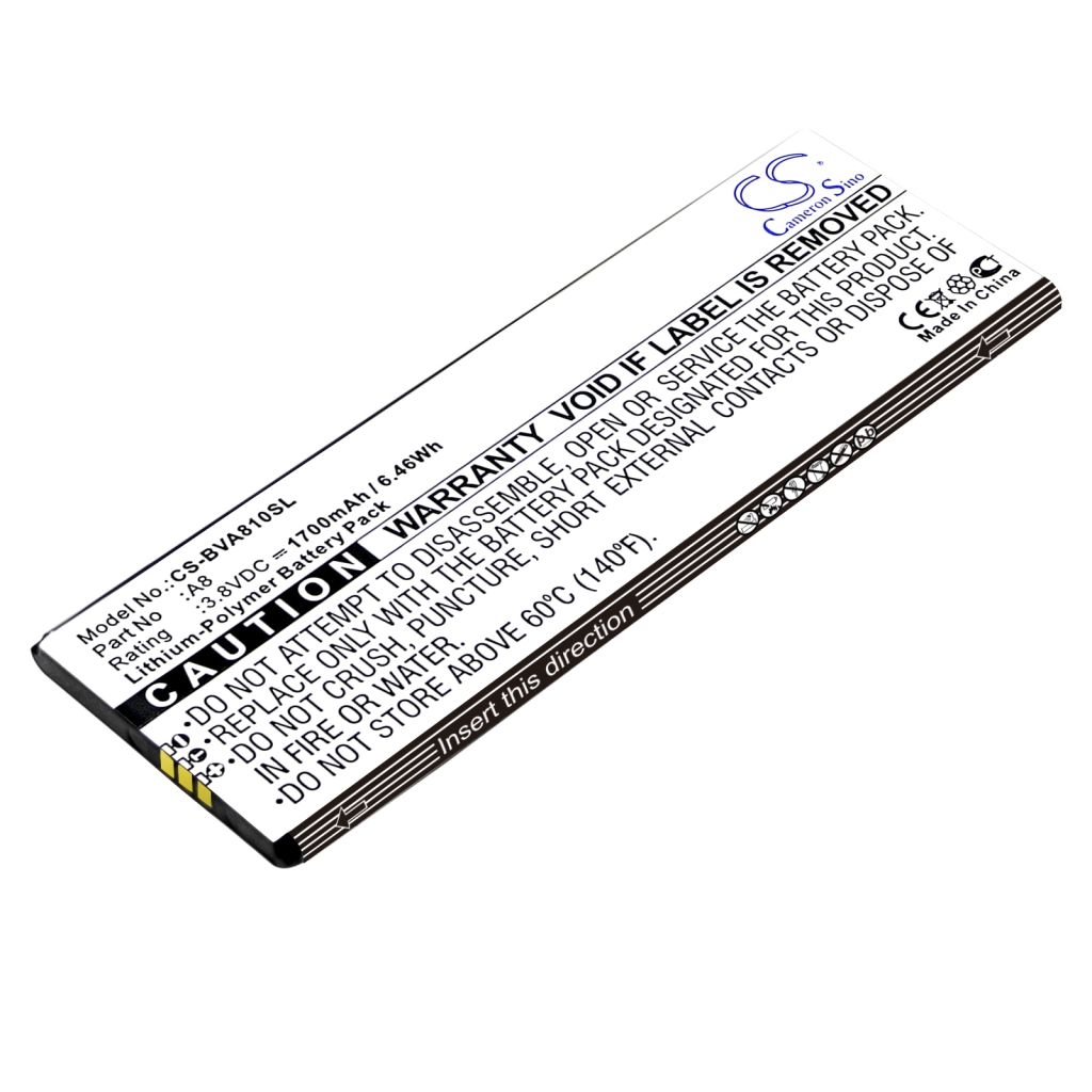 Batterijen Vervangt A8