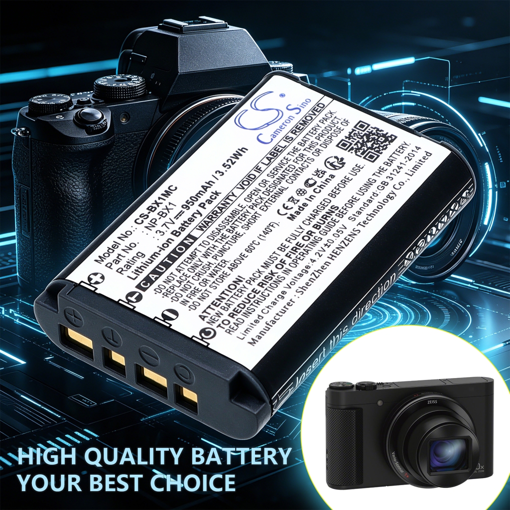 Batterij compatibel met Sony CS-BX1MC