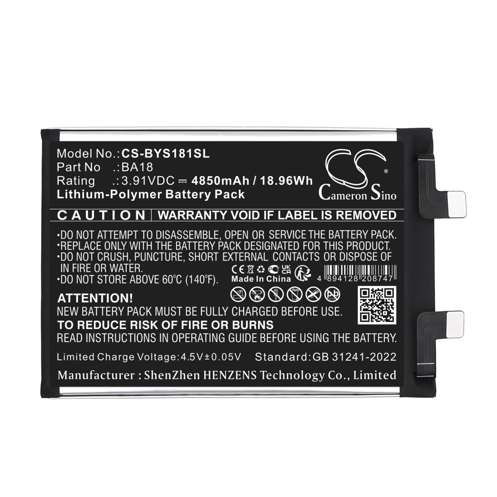 Batterij voor mobiele telefoon Vivo CS-BYS181SL