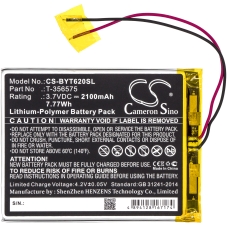 Compatibele batterijvervanging voor Boyue T-356575