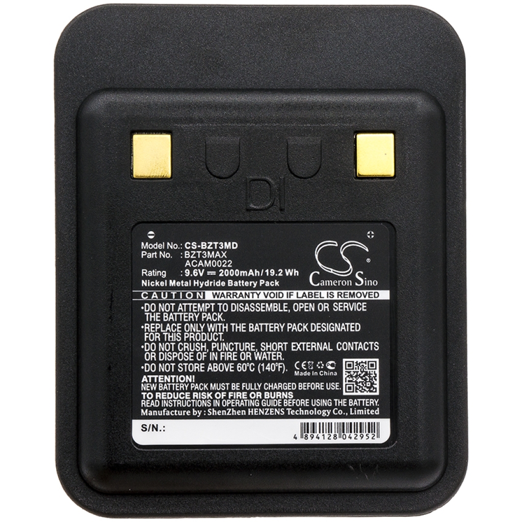 Batterijen Vervangt T3NIMH