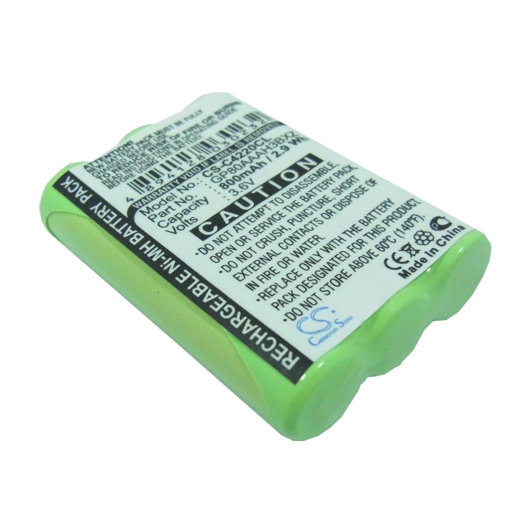 Batterijen Vervangt GP80AAAH3BXZ
