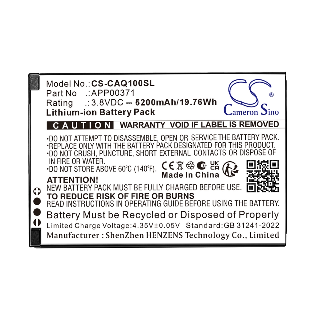 Batterijen compatibel met CAT Q10 5G CS-CAQ100SL