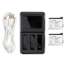 Compatibele vervanging voor GoPro 335-06532-000,AHDBT-401