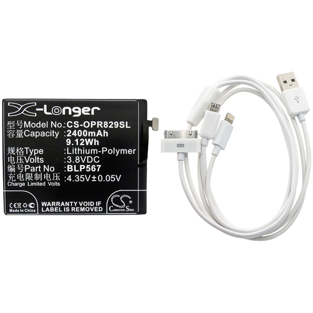 Mobile Phone Battery OPPO R8006
