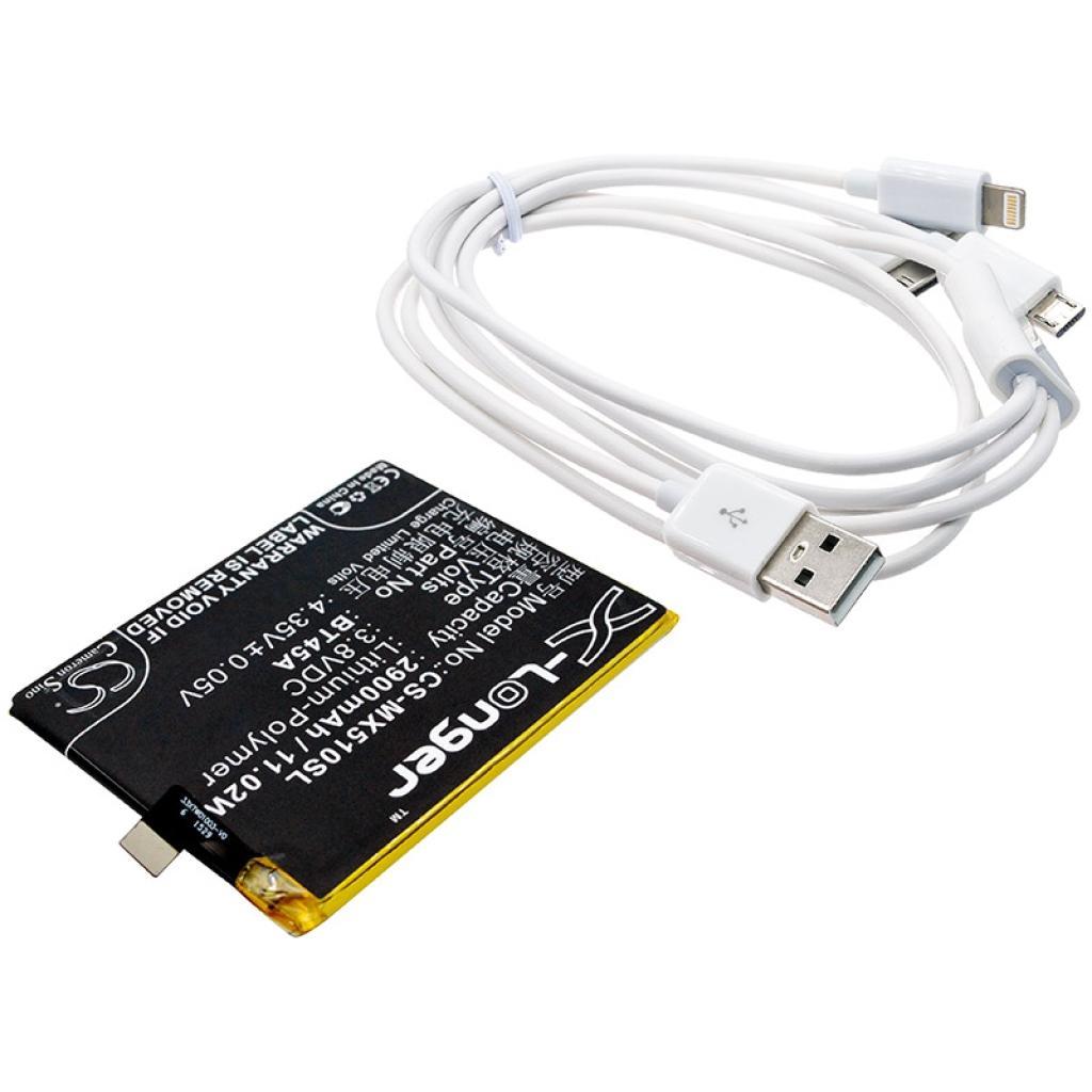Remplacement compatible pour MeiZu BT45A