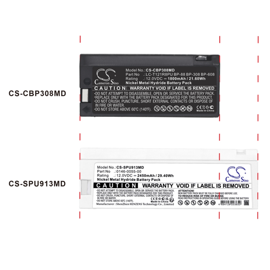 Battery for GE CG9910