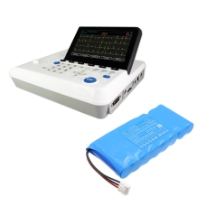 Remplacement de batterie compatible pour Cardio INR18650-4S2P