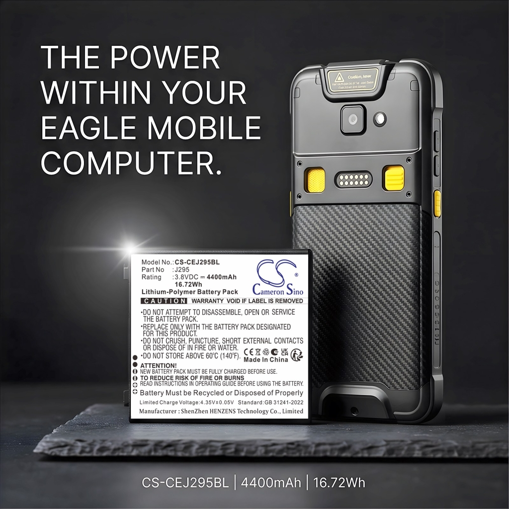 Batterie pour Capture Eagle Android Rugged Mobile Terminal